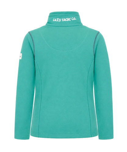 Lazy Jacks Supersoft Full Zip Sweatshirt Emerald