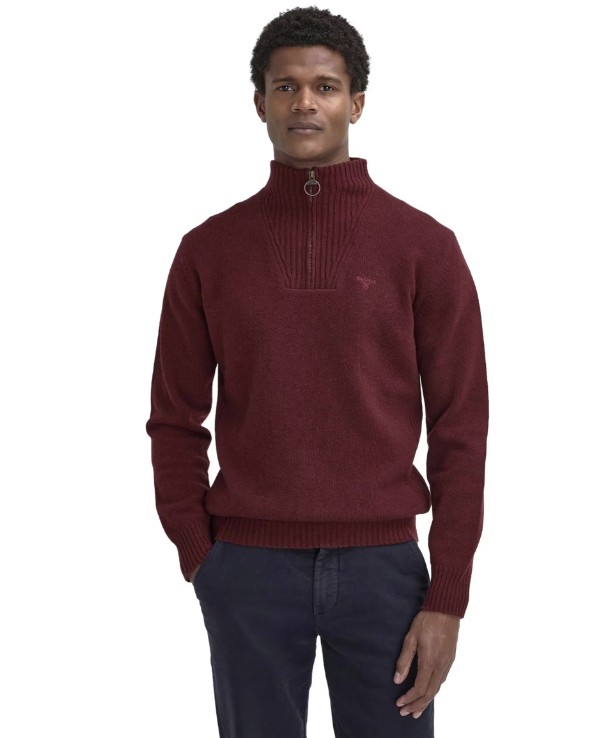 Essential Wool Half Zip Sweater