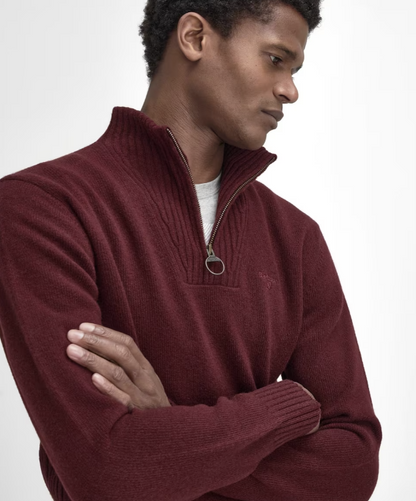 Essential Wool Half Zip Sweater