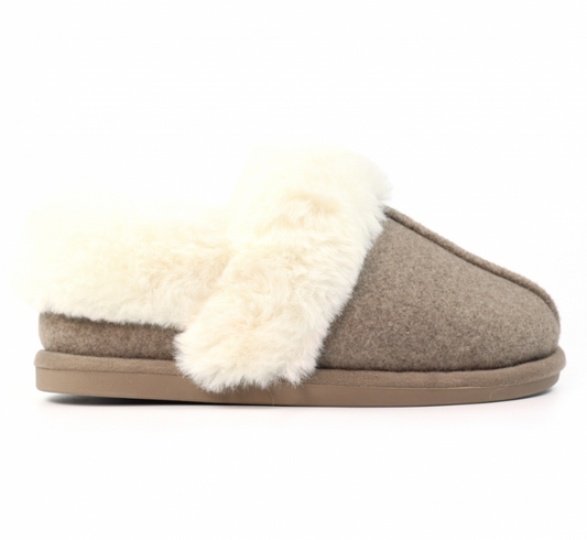 Lunar Shoes Ember III Slippers Taupe