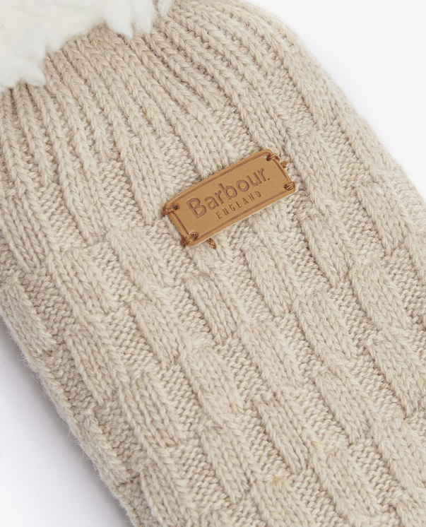 Cable Knit Lounge Socks