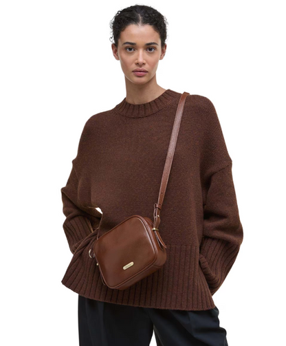 Daphne Leather Crossbody Bag