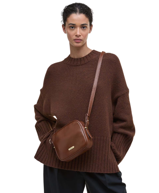 Daphne Leather Crossbody Bag