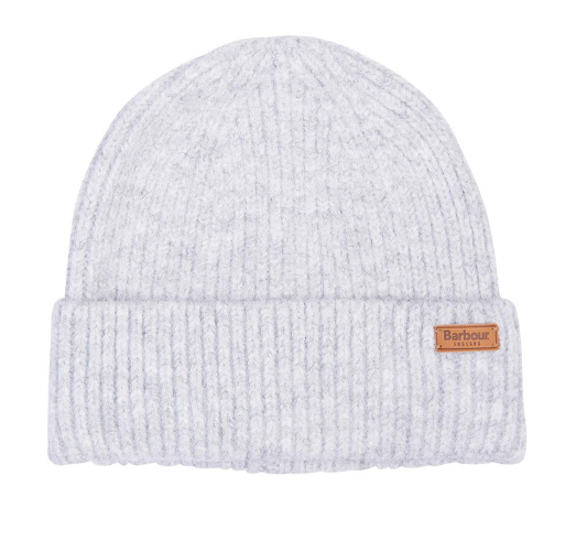 Barbour Pendle Beanie Light Grey