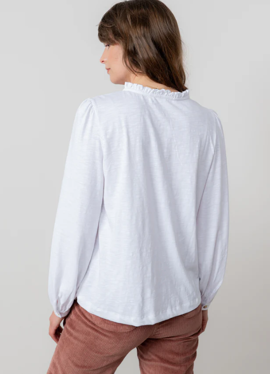 Luna Jacquard Blouse