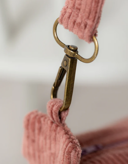 Jumbo Cord Cross Body Bag