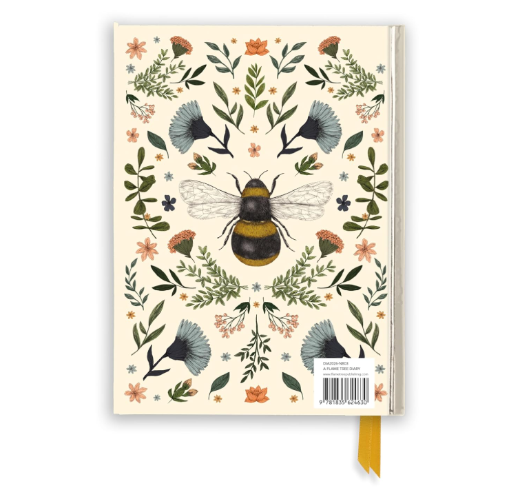 Botanical Bee 2026 Luxury Diary Planner