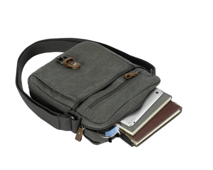 Classic Canvas Across Body Bag