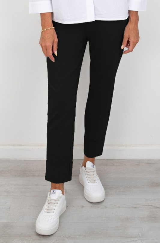 Bella 09 Ankle Grazer Trousers Black