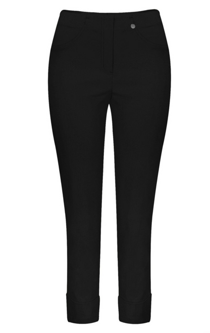 Bella 09 Ankle Grazer Trousers Black
