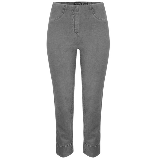 Bella 09 Ankle Grazer Jeans Grey