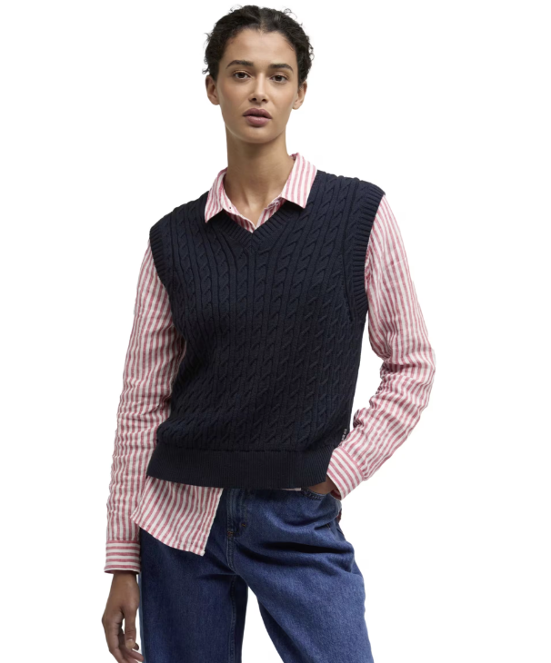 Hartland Sleeveless Knitted Jumper