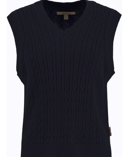 Hartland Sleeveless Knitted Jumper