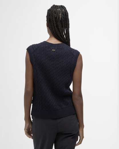 Hartland Sleeveless Knitted Jumper