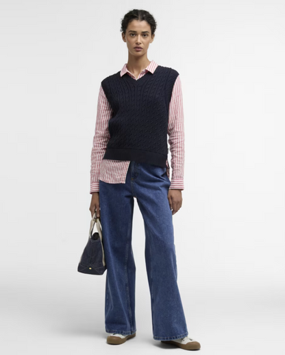 Hartland Sleeveless Knitted Jumper