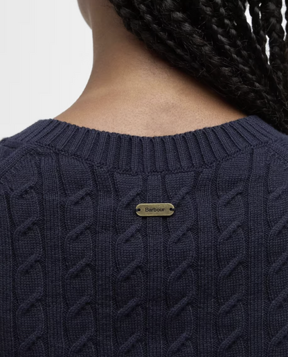 Hartland Sleeveless Knitted Jumper