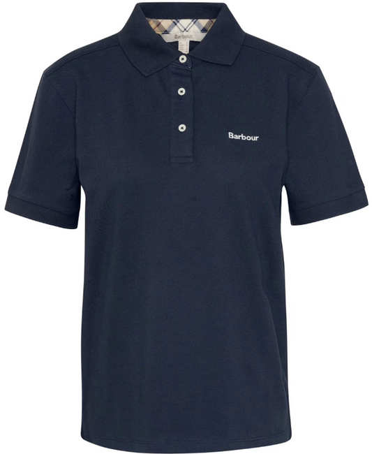 Barbour Bowford Polo Top Navy