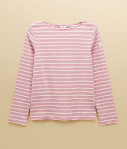 Harbour Pink Stripe Breton Top