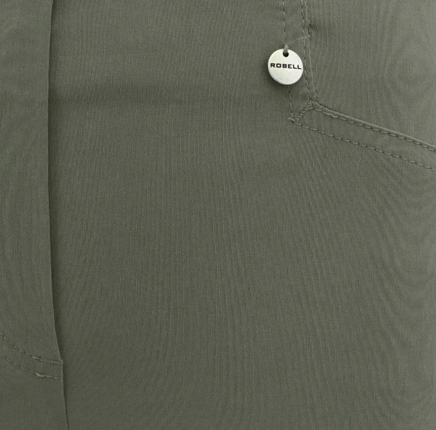 Bella 09 Ankle Grazer Trousers Ivy Green