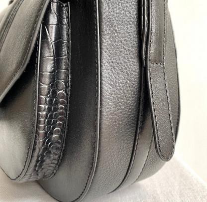 Belton Leather Saddle Bag