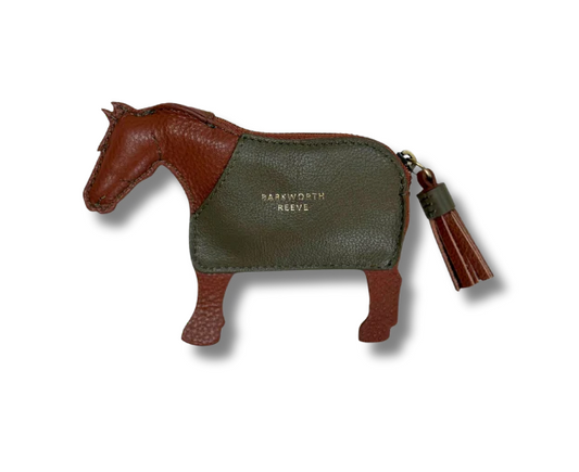 Leather Pony Coin Purse