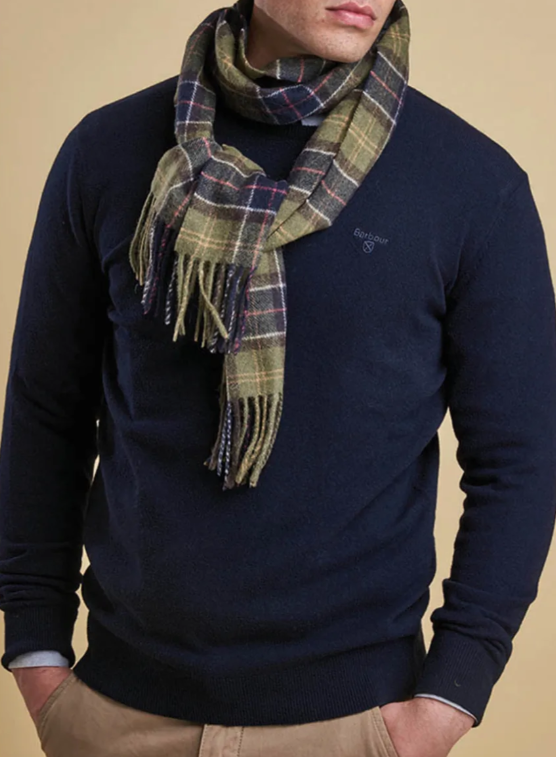 Barbour Tartan Lambswool Scarf Classic Tartan