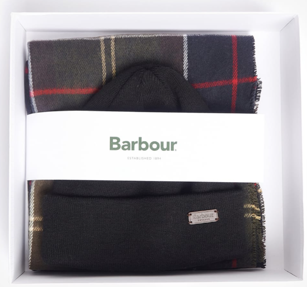 Barbour Swinton & Galingale Gift Set Classic Tartan