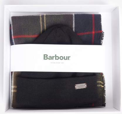 Barbour Swinton & Galingale Gift Set Classic Tartan