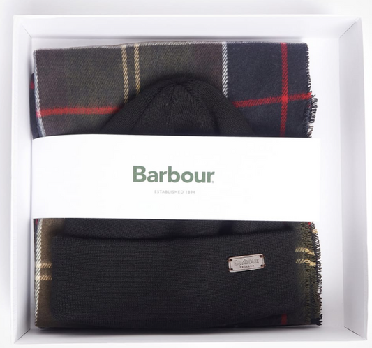 Barbour Swinton & Galingale Gift Set Classic Tartan
