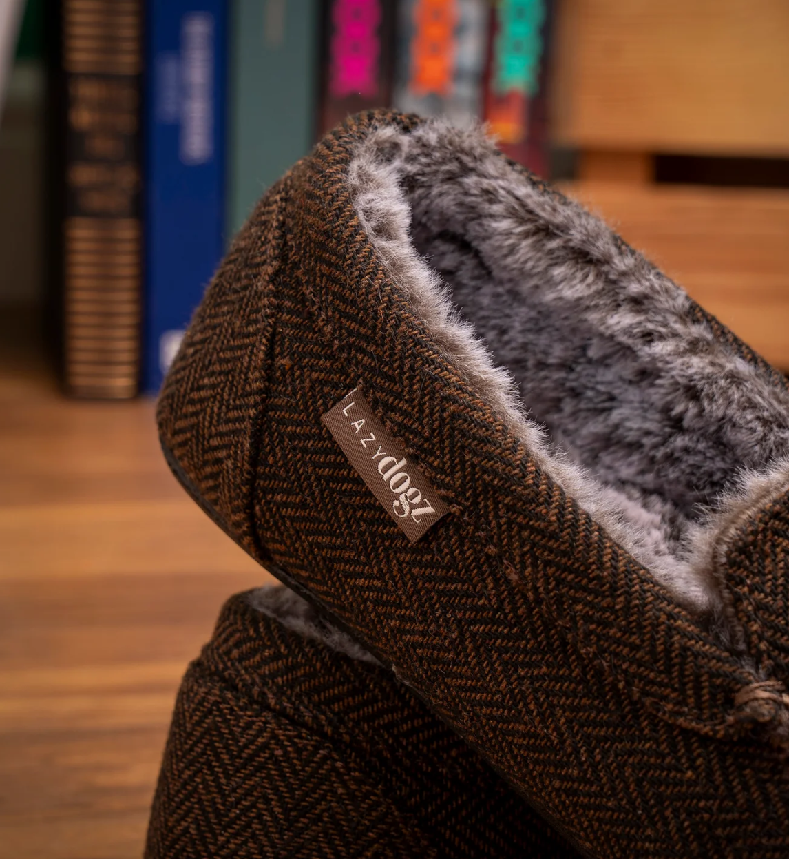 Lazy Dogz Hendrix II Slippers Brown