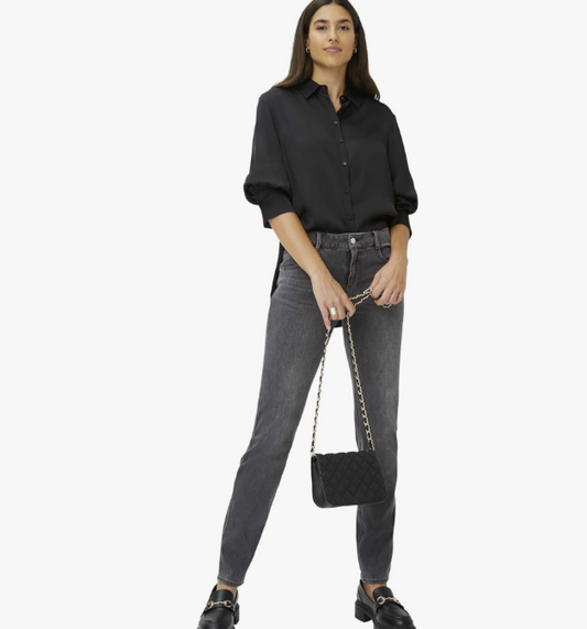 Brax Shakira Jeans Washed Grey Short Length