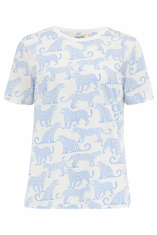Maggie Leopard Print T-shirt