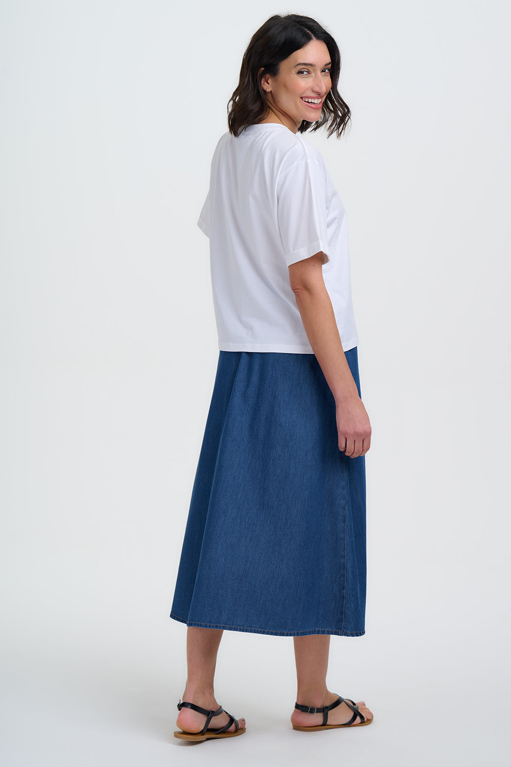 Sugarhill Brighton Celia Boxy T-shirt White