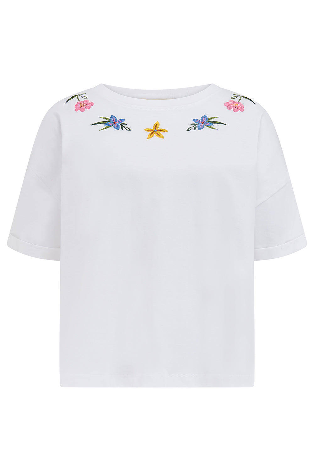 Sugarhill Brighton Celia Boxy T-shirt White