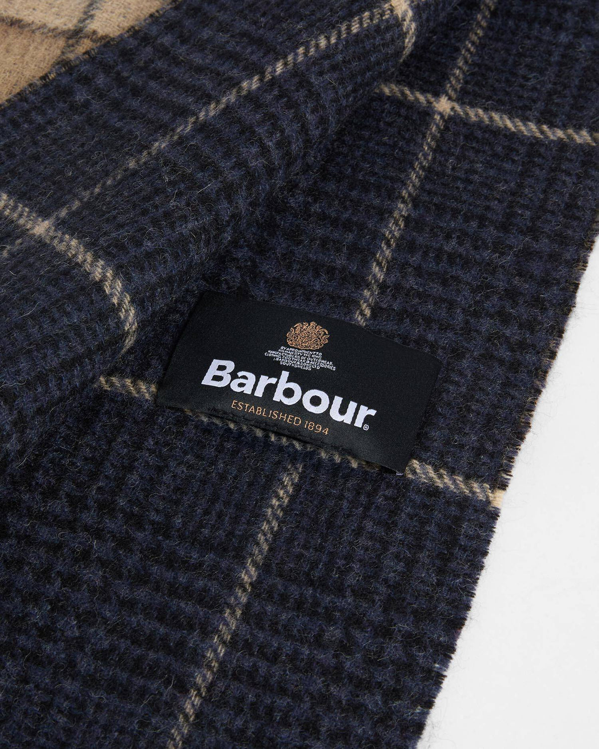 Barbour Dramside Reversible Lambswool Scarf