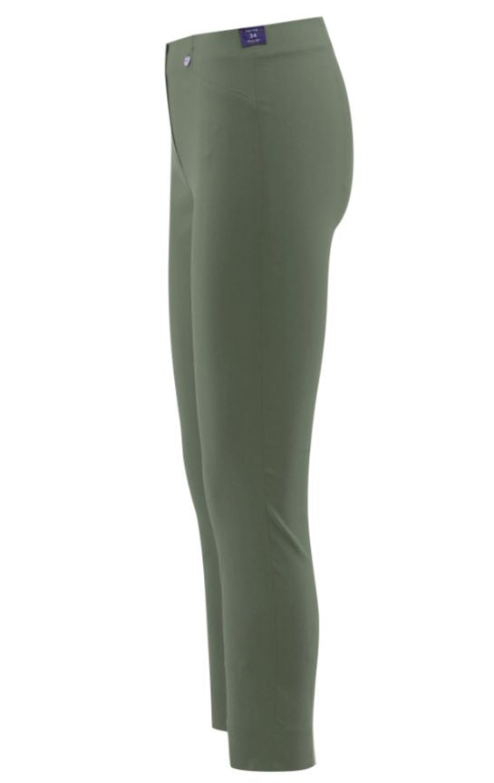 Bella 09 Ankle Grazer Trousers Ivy Green