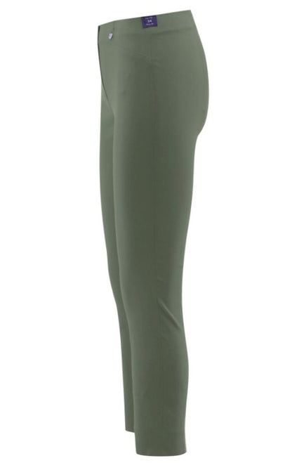 Bella 09 Ankle Grazer Trousers Ivy Green
