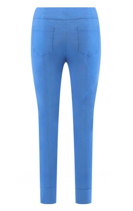 Bella 09 Ankle Grazer Trousers Azure Blue
