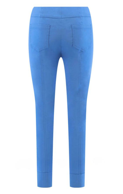 Bella 09 Ankle Grazer Trousers Azure Blue