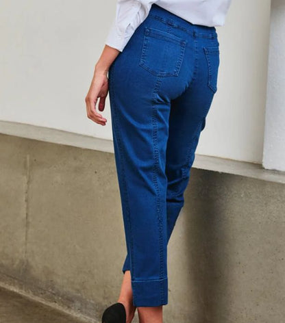 Bella 09 Ankle Grazer Jeans Navy