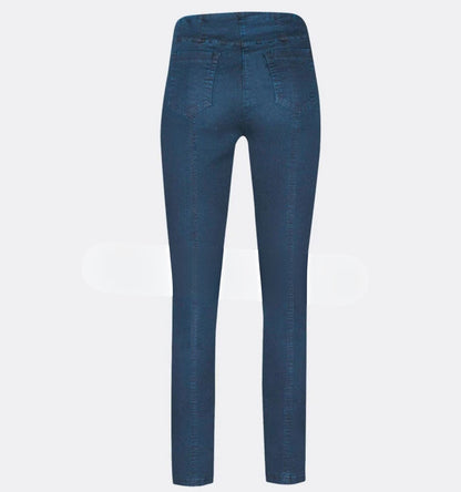 Bella 09 Ankle Grazer Jeans Mid-Blue