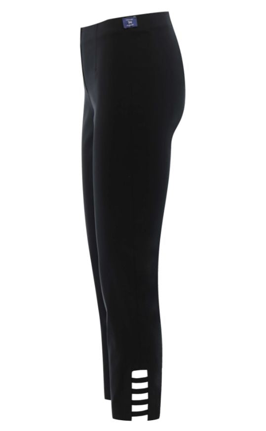 Lena 09 Ankle Grazer Trousers Black