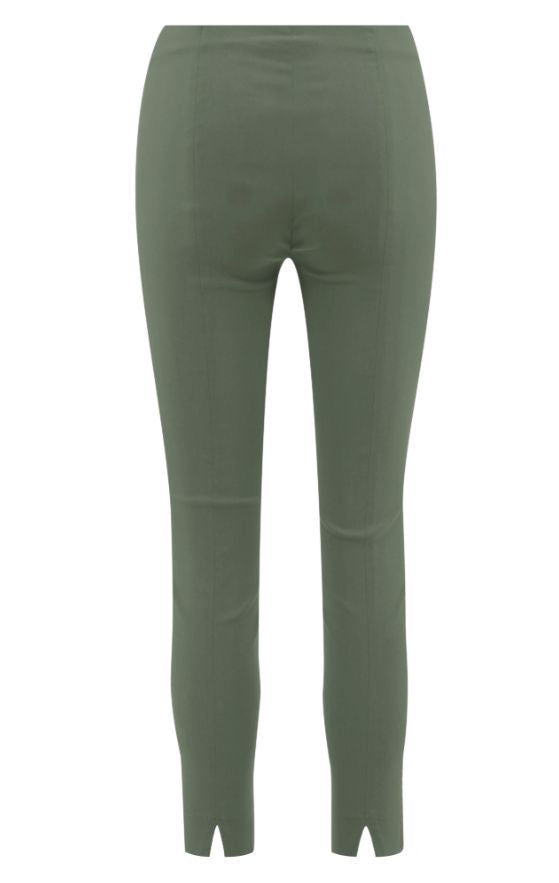 Bella 09 Ankle Grazer Trousers Ivy Green