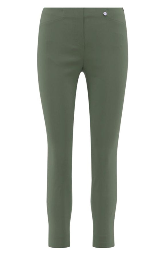 Bella 09 Ankle Grazer Trousers Ivy Green