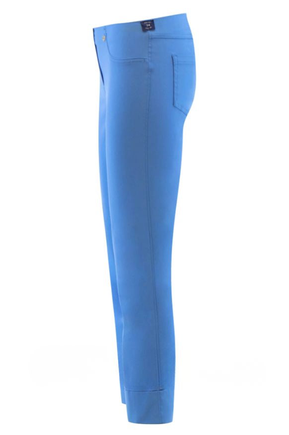 Bella 09 Ankle Grazer Trousers Azure Blue