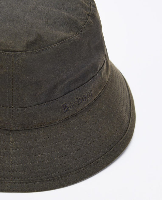Barbour Wax Sports Hat Olive
