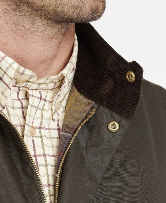 Barbour Westmorland Wax Gilet Olive