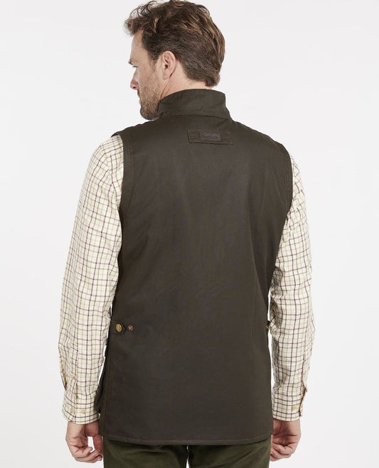 Barbour Westmorland Wax Gilet Olive