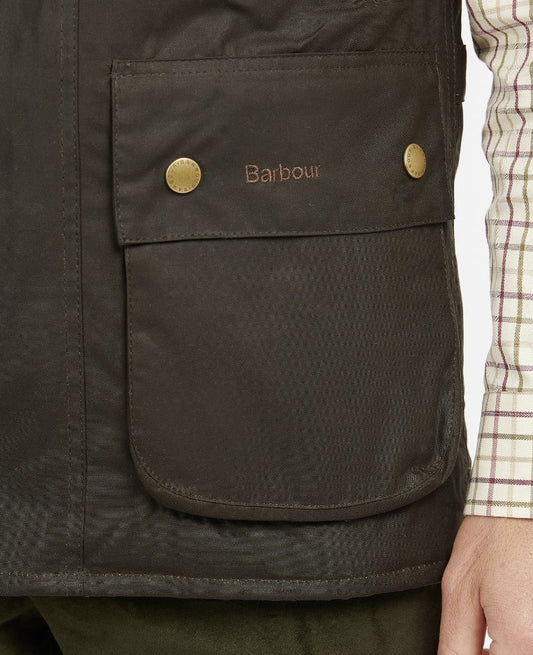 Barbour Westmorland Wax Gilet Olive