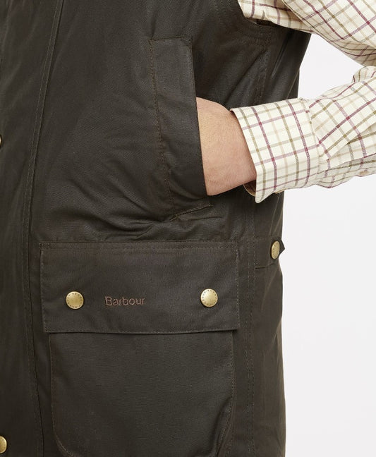 Barbour Westmorland Wax Gilet Olive